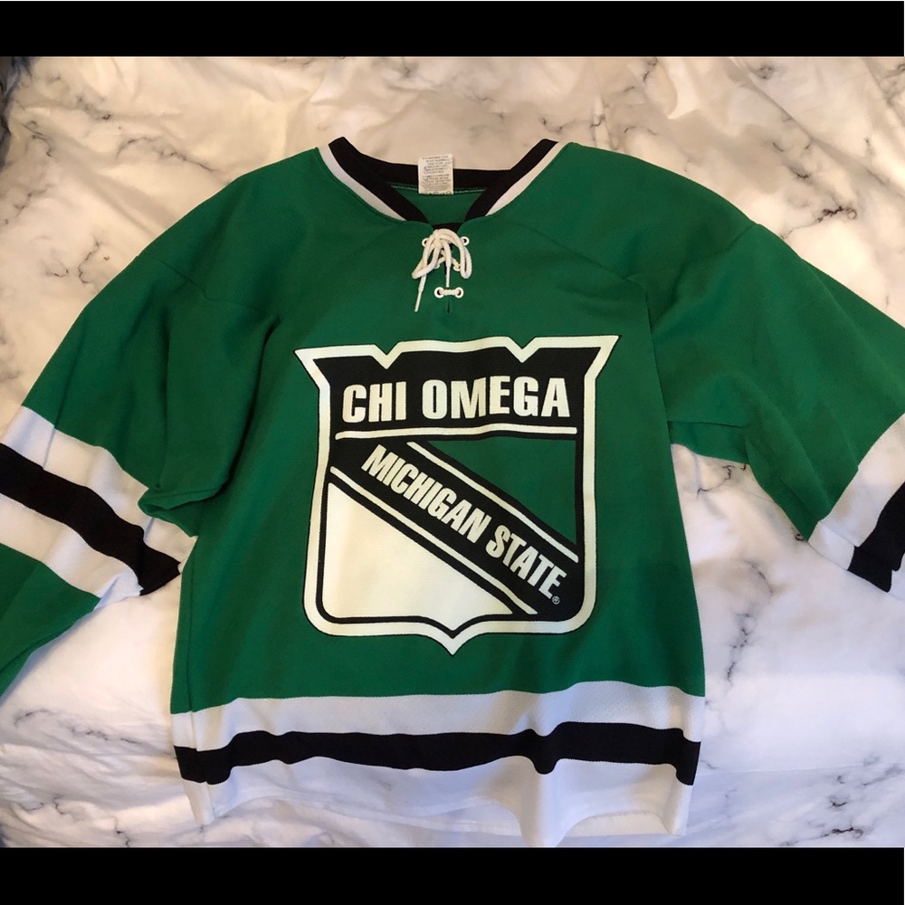 Chi Omega hockey jersey